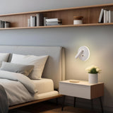Rotatable USB White Wall Lamp