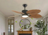 Calista Fan Chandelier with LED Light
