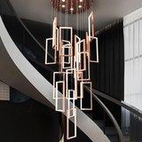 Nevan Double Height Smart Modern LED Chandelier