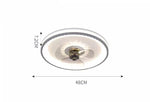 Aves LED Smart Voice Assist Fan Chandelier