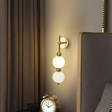 Rikora Modern Dual Globe LED Wall Lamp