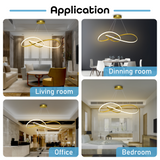 Milady LED Smart Voice Assist Chandelier