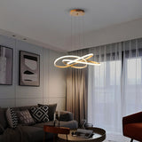 Lara Gold Modern LED Chandelier
