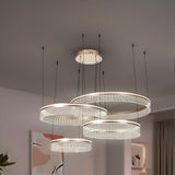 Naira LED Smart Voice Assist Chandelier