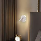Rotatable USB White Wall Lamp