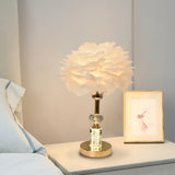 Silken Feather LED Table Lamp