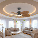 Calista Fan Chandelier with LED Light