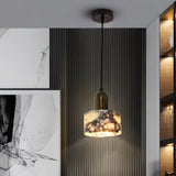 Selix Marble Finish LED Pendant Light