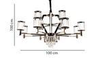 Camacian LED Smart Voice Assist Chandelier