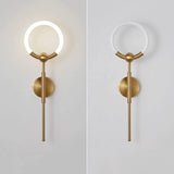 10 Watt Gold Arlo Modern LED Wall Lamp