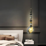 Spire Black LED Pendant Lamp