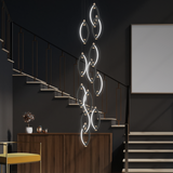 Lillian Double Height Modern Smart LED Chandelier