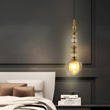 Spire Gold LED Pendant Lamp