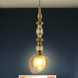 Spire Gold LED Pendant Lamp