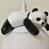 Pebble Panda Moon Pendant Light