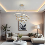 Helix Gold Smart Voice Assist LED Chandelier