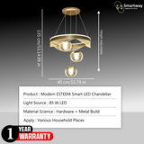 Esteem LED Smart Voice Assist Chandelier
