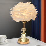 Silken Feather LED Table Lamp