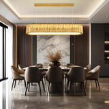 Clyro Luxury Oval Crystal Chandelier