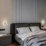 Rotatable USB White Wall Lamp