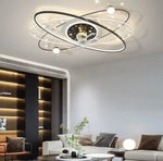 Faro LED Smart Voice Assist Fan Chandelier