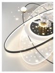 Faro LED Smart Voice Assist Fan Chandelier