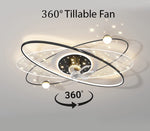 Faro LED Smart Voice Assist Fan Chandelier