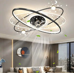 Faro LED Smart Voice Assist Fan Chandelier