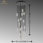 Vanessa Double Height Modern Smart LED Chandelier