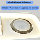 Omni Smart Fan Chandelier with LED Light and Speaker