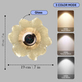 Nevix Modern Crystal Flower Wall Light