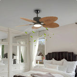 Calista Fan Chandelier with LED Light
