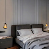 Fira Black Glass Pendant Light