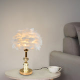 Silken Feather LED Table Lamp