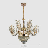 Aurex Luxury Crystal Chandelier