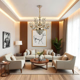 Aurex Luxury Crystal Chandelier