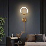 10 Watt Gold Arlo Modern LED Wall Lamp