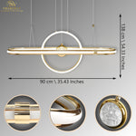 Sarra Modern LED Smart Linear Chandelier