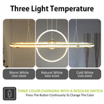 Sarra Modern LED Smart Linear Chandelier