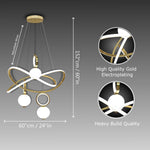 Todd Modern Smart LED Chandelier