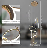 Blessing Modern Smart LED Chandelier