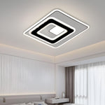 Square Plaza Smart Modern LED Ceiling Light