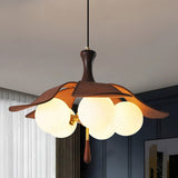 Hemar Modern Floral Globe Pendant Light