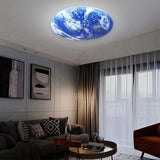 Obel 3D Earth Globe LED Ceiling Light
