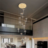 Pauric Double Height Smart Modern LED Chandelier