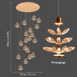 ATHENS DOUBLE HEIGHT CHANDELIER