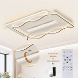 Alonso Modern Ceiling Fan Chandelier
