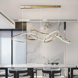 Amuse Gold LED Smart Voice Assist Chandelier