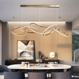 Amuse Gold LED Smart Voice Assist Chandelier