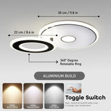 Annular Smart Modern LED Ceiling Light